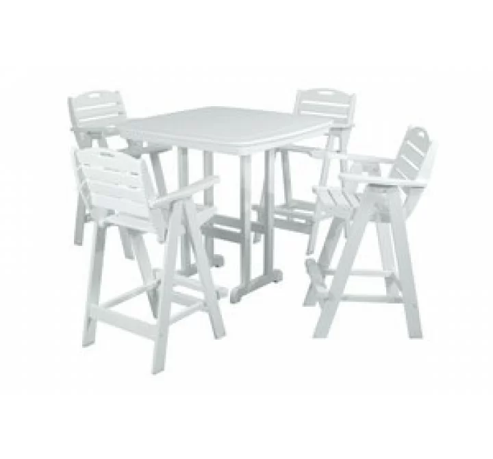 POLYWOOD¨ Nautical 5-Piece Bar Set