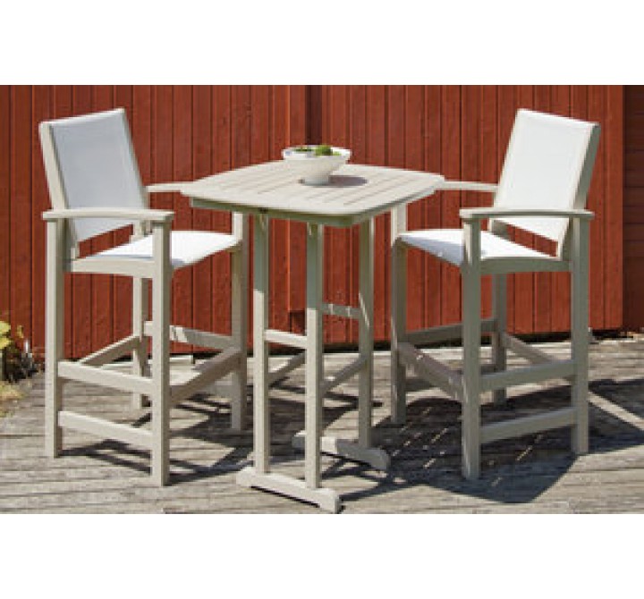 Polywood Coastal 3-Piece Bar Set