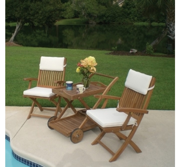 Royal Teak Sailor Folding Arm Chair