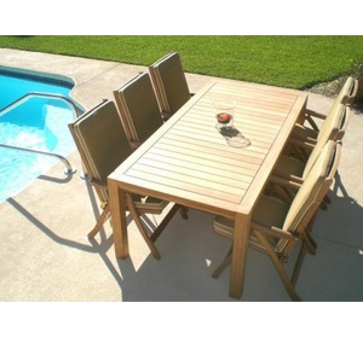 Royal Teak Comfort Table 96"