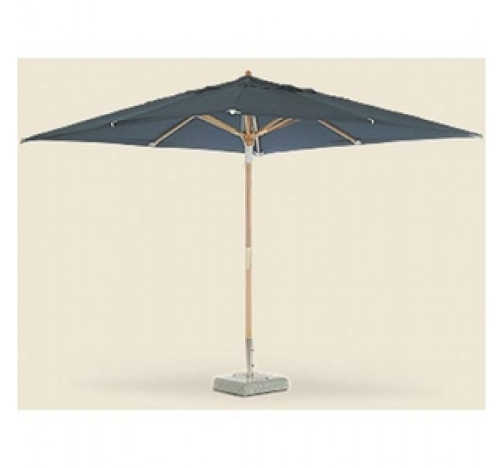 Royal Teak 10' Deluxe Umbrella - Navy