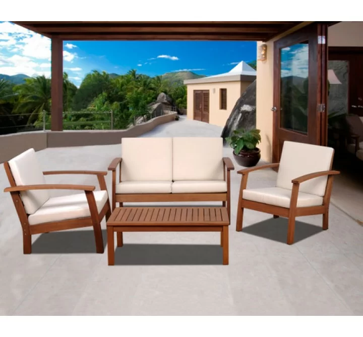 International Home Miami Amazonia Murano 4 pc Conversation Set