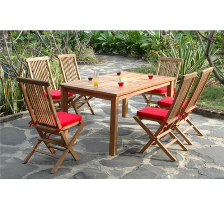 Anderson Teak Montage Bristol Collection Dining Set