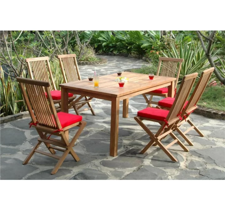 Anderson Teak Montage Bristol Collection Dining Set