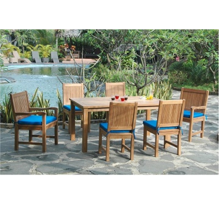 Anderson Teak Montage Chester Collection Dining Set