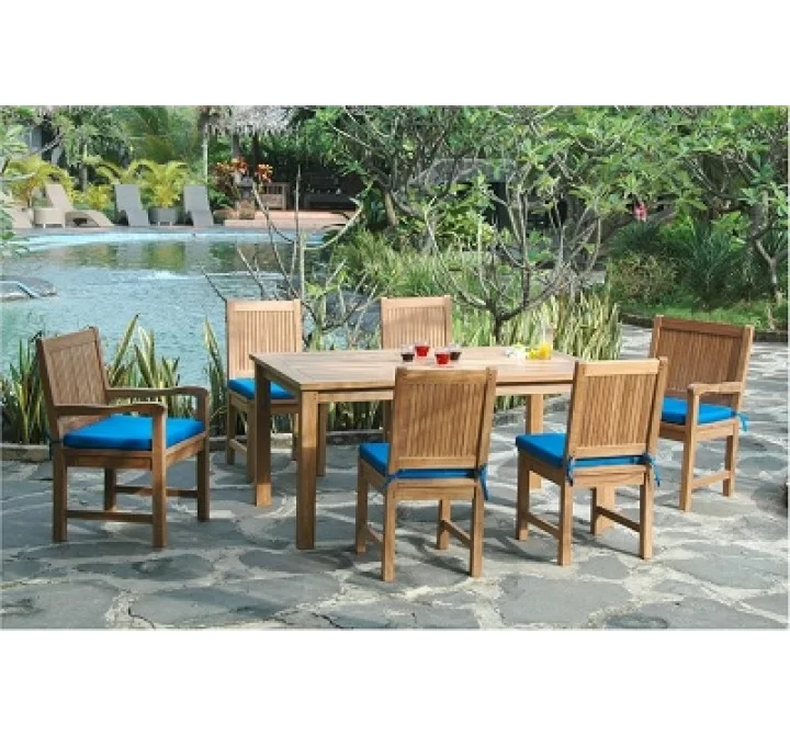 Anderson Teak Montage Chester Collection Dining Set