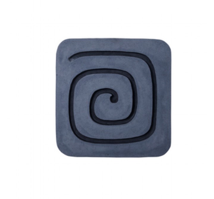 Screen Gems Sandstone Fine Polished Square Wall Decor w/ Circles - Set of 2