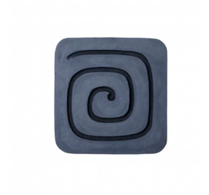 Screen Gems Sandstone Fine Polished Square Wall Decor with Circles - Set of 2
