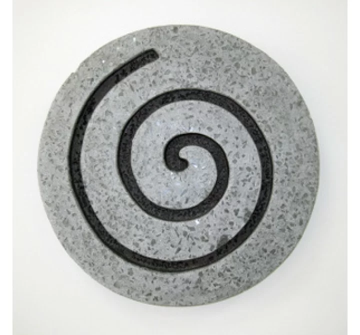 Screen Gems 14" Sandstone Circle Design Wall Art - Set of 2