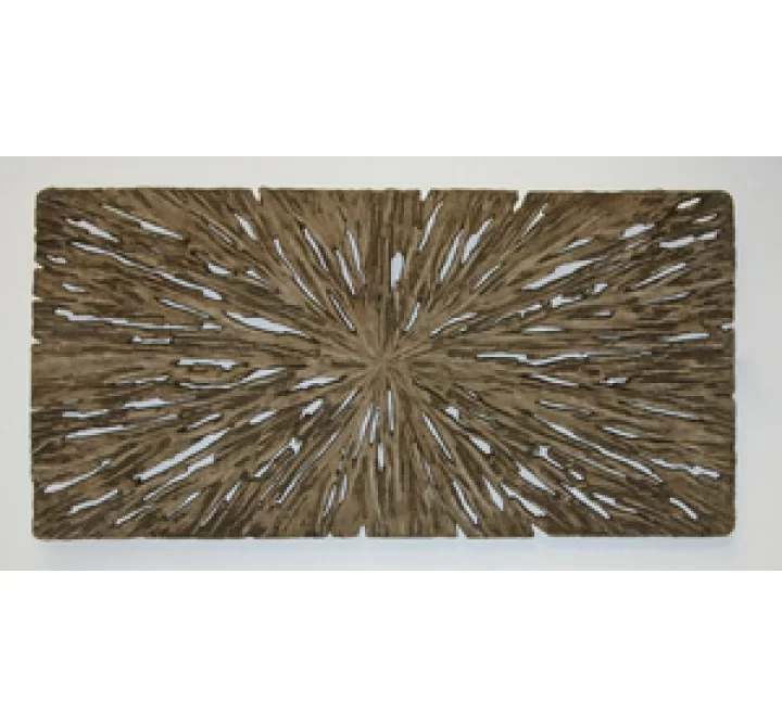 Screen Gems 16" Long Square Rotten Wood Wall Art - Set of 2