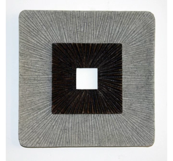 Screen Gems 26" Sandstone Square Design Wall Art - Set of 2