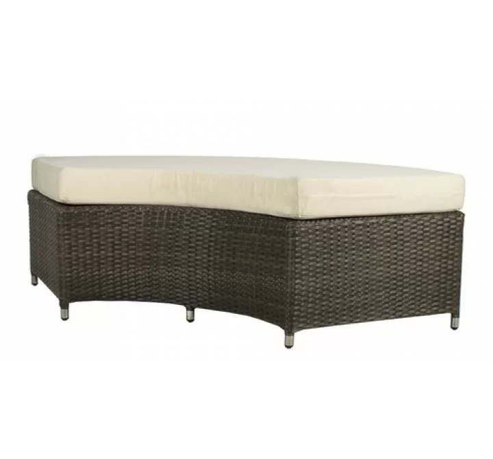 Source Outdoor Circa 1/4 Round Backless Bench