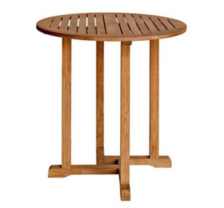 Oxford Solid Teak Round Bar Table 36"