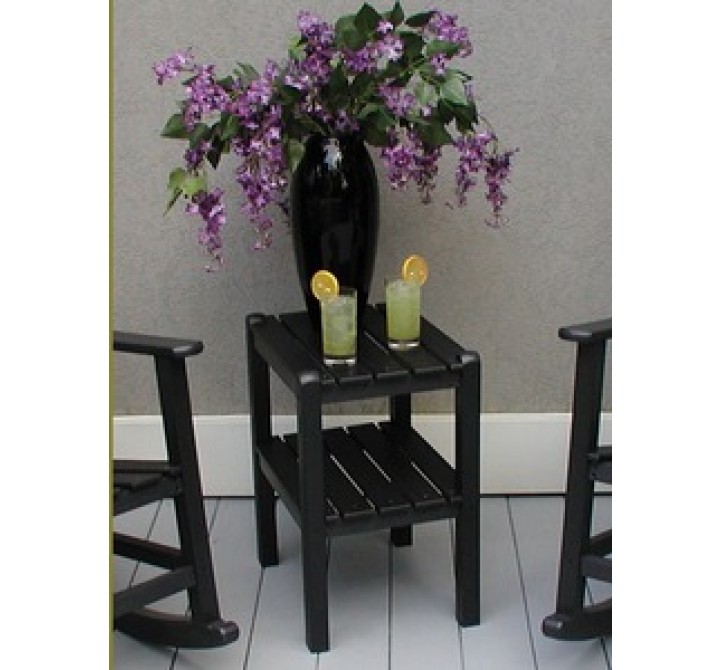 POLYWOOD¨ Two Shelf Side Table