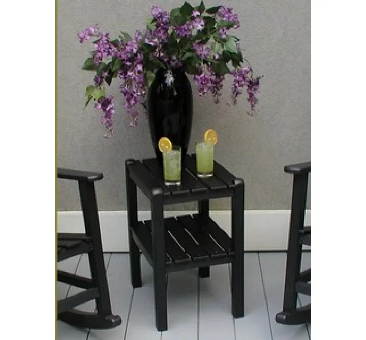 POLYWOOD¨ Two Shelf Side Table