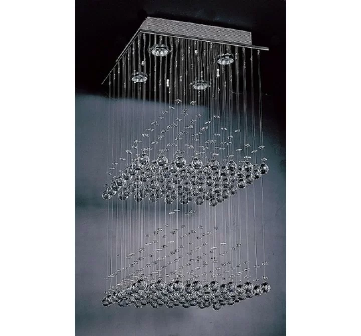 Stilnovo Pyramid Crystal Chandelier