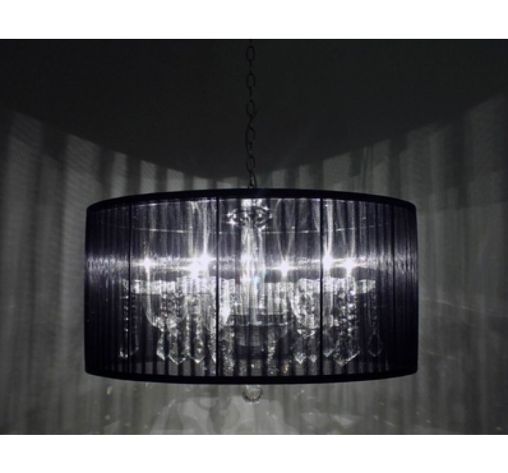 Stilnovo Mystery Satin Crystal Chandelier