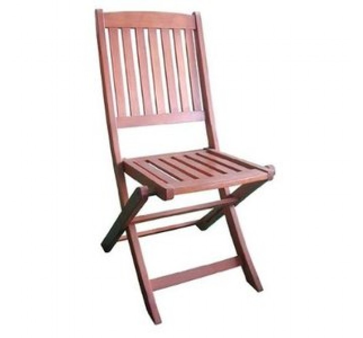 Vifah Modern Patio Outdoor Wood Folding Chair - Set of 2