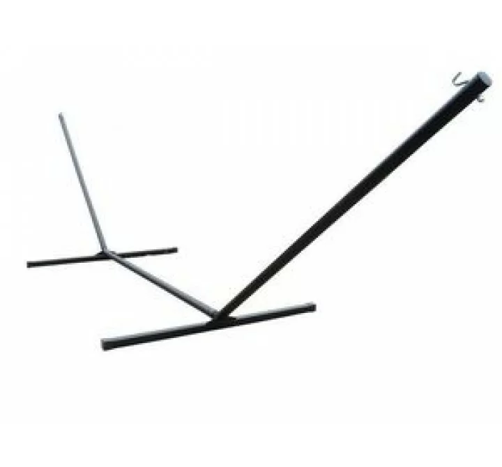 Vivere 15-Foot 3-Beam Hammock Steel Stand in Black
