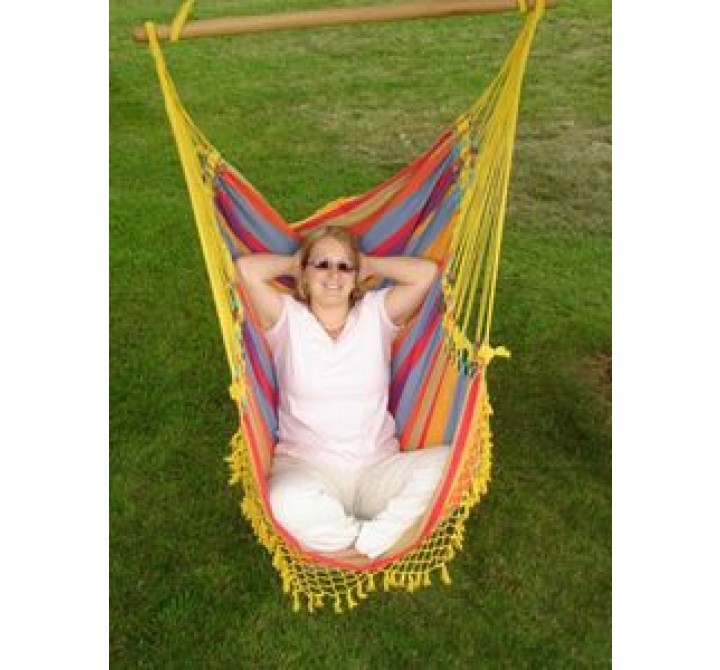 Vivere Brazilian Style Hammock Chair in Paradise