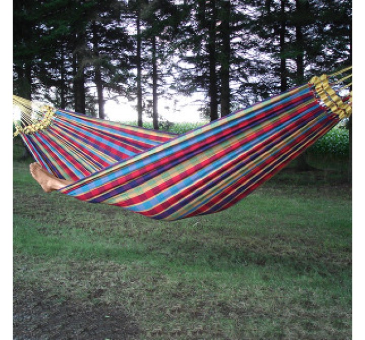 Vivere Brazilian Style Hammock - Double in Paradise Fabric