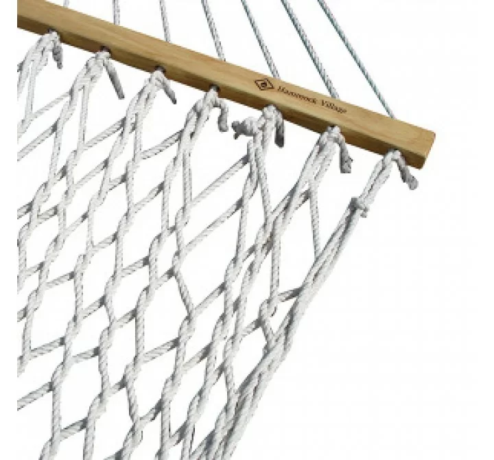 Vivere Cotton Rope Hammock - Double in Natural Rope