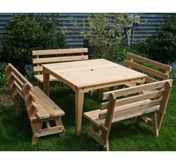 Creekvine Designs Cedar Union Dining Set