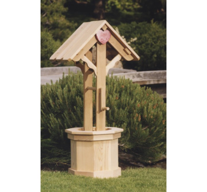 All Things Cedar Large Outdoor Wishing Well