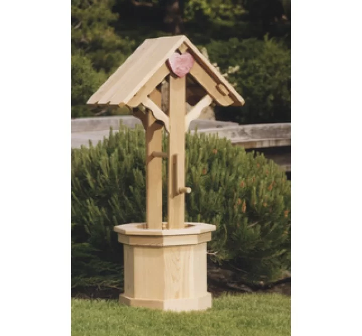 All Things Cedar Large Outdoor Wishing Well
