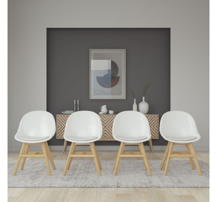 International Home Miami Amazonia 4-Piece Chairs Set  - Lifestyle