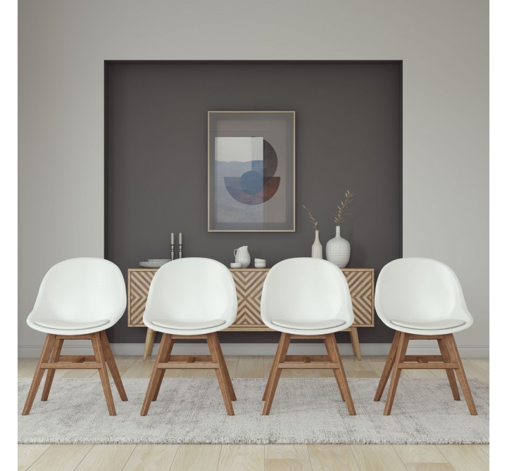 International Home Miami Amazonia 4-Piece Chairs Set - Lifestyle