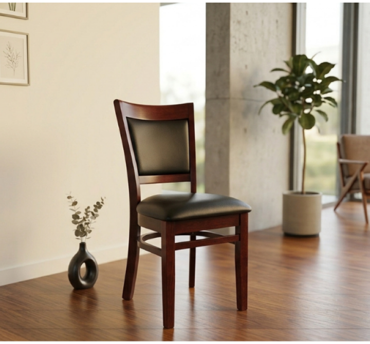 Wood Upholstered Dining Chair - H&D Seating Sloan - Lifestyle Image 2