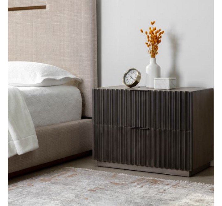Sunpan Carlin Nightstand - Lifestyle