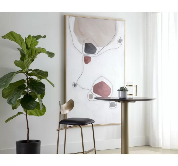 Sunpan Connectivity - 72" x 48" - Natural Floater Frame - Lifestyle