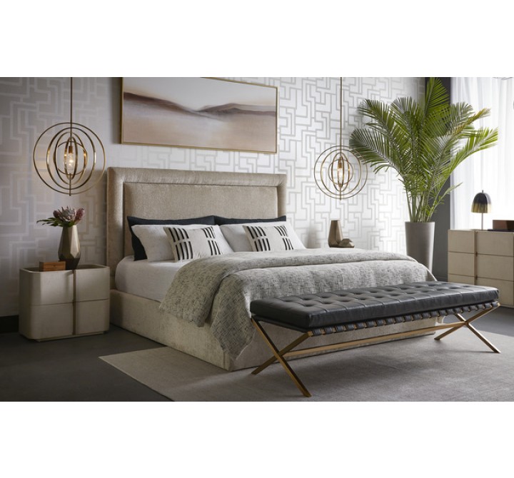 Sunpan Desert Sands - 72" x 30" - Gold Floater Frame 1