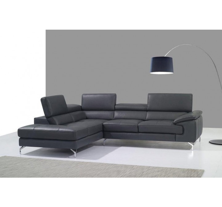 J&M Furniture A973 Modern Italian Leather in Left / Right Hand Facing