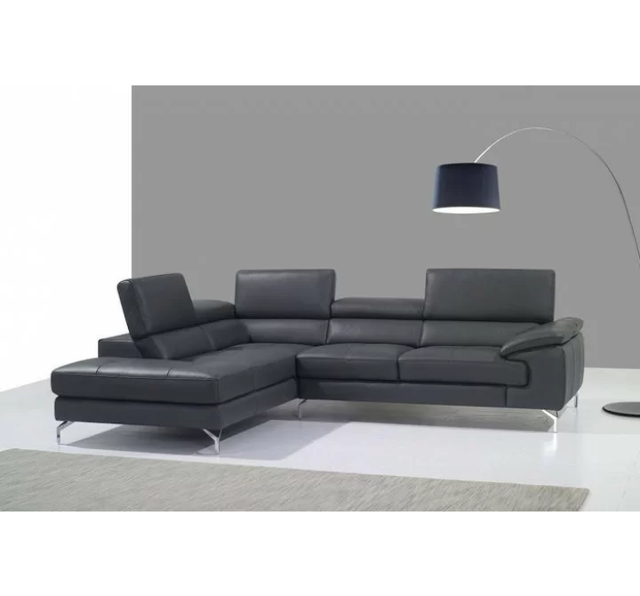 J&M Furniture A973 Modern Italian Leather in Left / Right Hand Facing