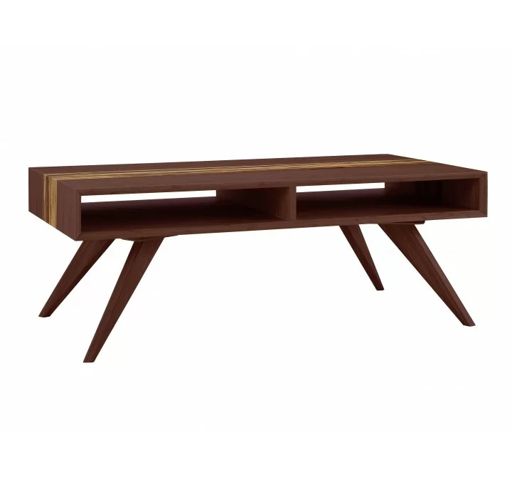 Greenington Azara Tiger Coffee Table, Sable - Front Side Angle