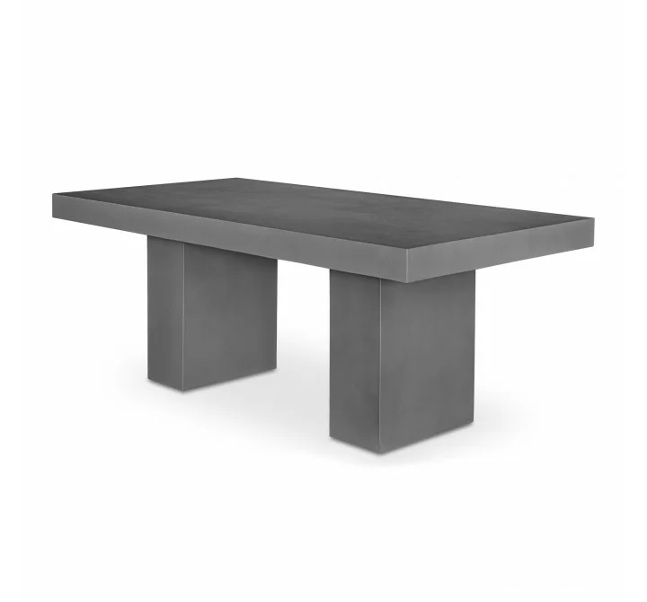 Moe's Home Collection Antonius Outdoor Dining Table - Front Side Angle