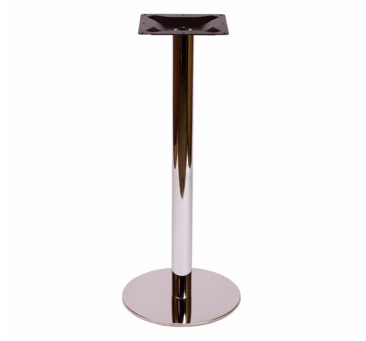 Adele Table Base Chrome Bar Height