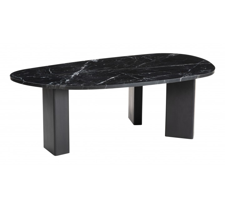  Aberdeen Coffee Table Black - Angled