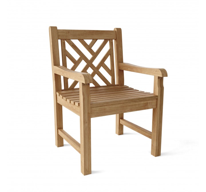 Vilano Dining Armchair- angular view