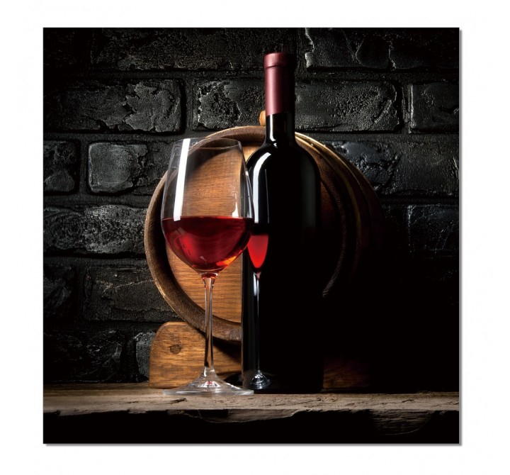 J&M Furniture Acrylic Wall Art Wine | SB-62082A