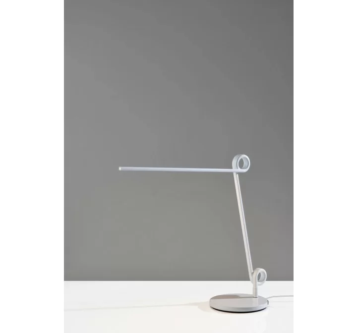 Adesso Knot LED Desk Lamp White