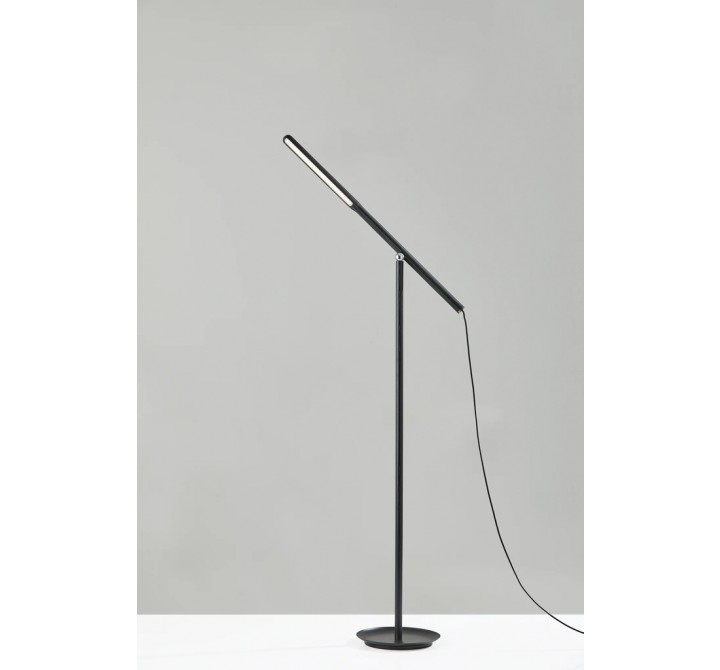 Adesso ADS360 Gravity LED Floor Lamp Black