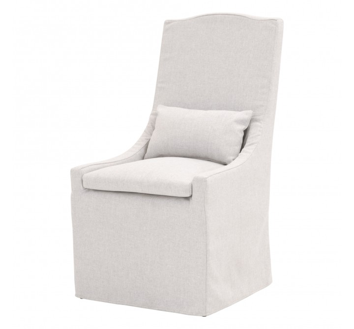 Essentials For Living Adele Outdoor Slipcover Dining Chair - Angled View