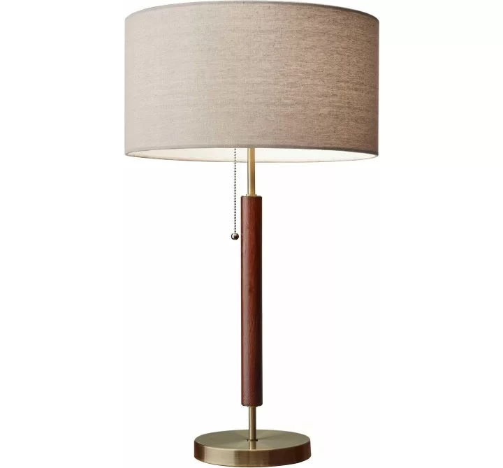 Hamilton Table Lamp - Walnut 