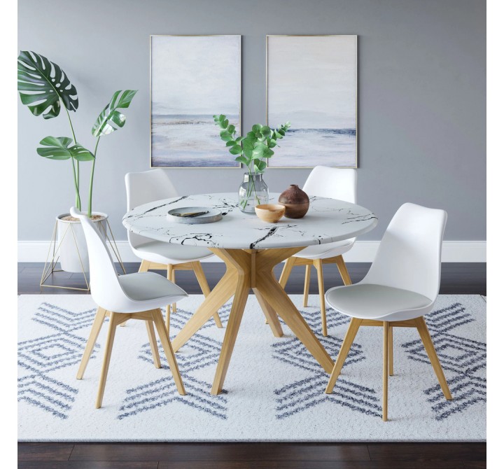 Aeon Elysian Round Dining Table Natural