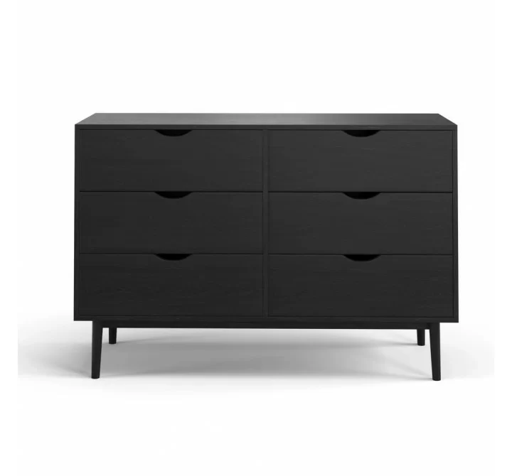 Aeon Analise 6-Drawer Chest Black
