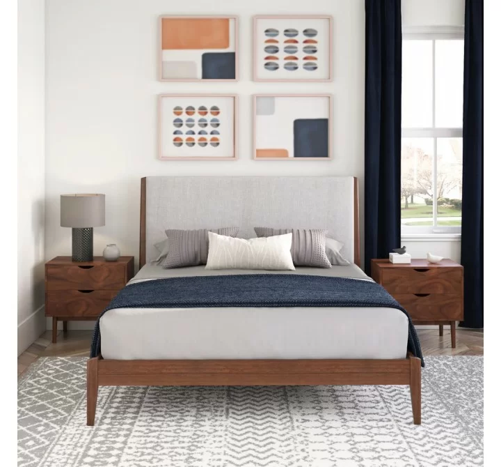 Aeon Sophia Queen Bed Walnut